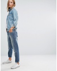 blaue Boyfriend Jeans von Dittos