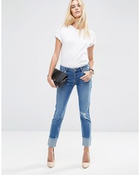 blaue Boyfriend Jeans von Asos