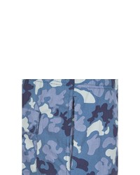 blaue Camouflage Shorts von Converse