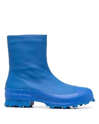 blaue Chelsea Boots aus Leder von CamperLab