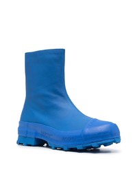 blaue Chelsea Boots aus Leder von CamperLab