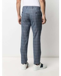 blaue Chinohose mit Schottenmuster von BOSS HUGO BOSS