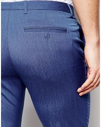 blaue Chinohose von Asos