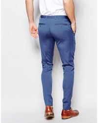 blaue Chinohose von Asos