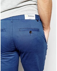 blaue Chinohose von Farah