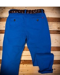 blaue Chinohose von EL FLAMENCO