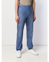 blaue Chinohose von John Elliott