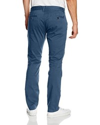 blaue Chinohose von Hilfiger Denim