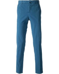 blaue Chinohose von Incotex