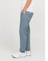 blaue Chinohose von Jack & Jones