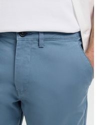blaue Chinohose von Selected