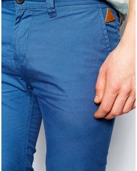 blaue Chinohose von Rock & Religion