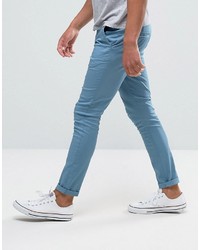 blaue Chinohose von Asos