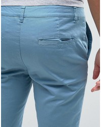 blaue Chinohose von Asos