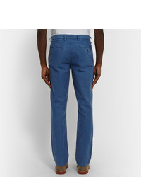 blaue Chinohose von J.Crew