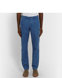 blaue Chinohose von J.Crew