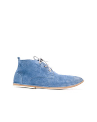 blaue Chukka-Stiefel aus Wildleder von Marsèll