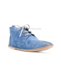 blaue Chukka-Stiefel aus Wildleder von Marsèll