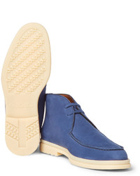 blaue Chukka-Stiefel von Loro Piana