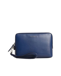 blaue Clutch Handtasche von Burberry