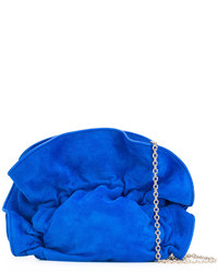 blaue Clutch von Nina Ricci