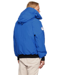 blaue Daunenjacke von Canada Goose