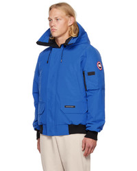 blaue Daunenjacke von Canada Goose