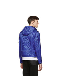 blaue Daunenjacke von Moncler Genius