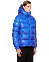 blaue Daunenjacke von Moncler