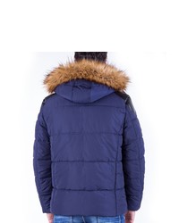 blaue Daunenjacke von Cipo & Baxx