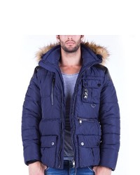 blaue Daunenjacke von Cipo & Baxx