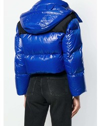 blaue Daunenjacke von Miu Miu