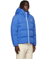 blaue Daunenjacke von Moncler