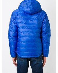 blaue Daunenjacke von Canada Goose