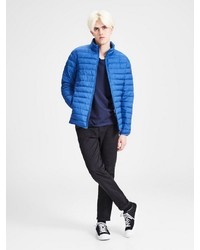 blaue Daunenjacke von Jack & Jones