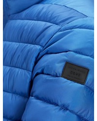 blaue Daunenjacke von Jack & Jones