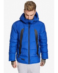 blaue Daunenjacke von khujo