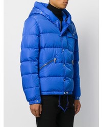 blaue Daunenjacke von Moncler