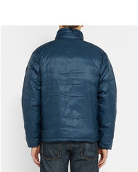 blaue Daunenjacke von Canada Goose