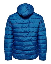 blaue Daunenjacke von ONLY & SONS