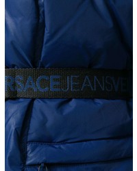 blaue Daunenjacke von Versace Jeans