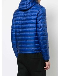 blaue Daunenjacke von Moncler