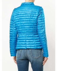 blaue Daunenjacke von Marc Cain