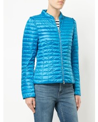 blaue Daunenjacke von Marc Cain