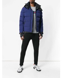 blaue Daunenjacke von MONCLER GRENOBLE