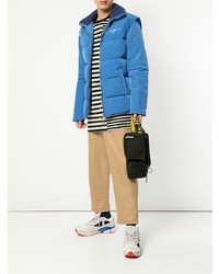 blaue Daunenjacke von Off-White