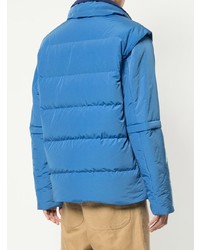 blaue Daunenjacke von Off-White