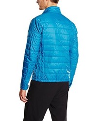 blaue Daunenjacke von Salewa