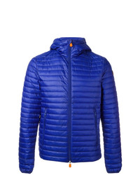 blaue Daunenjacke von Save The Duck