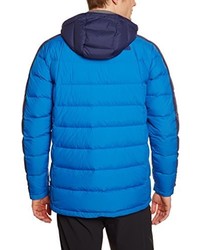 blaue Daunenjacke von The North Face